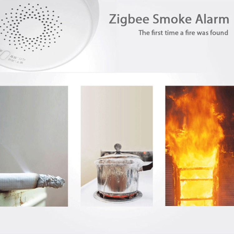 ZB-SMK-1 Smart Wireless Smoke Detector - Security by buy2fix | Online Shopping UK | buy2fix