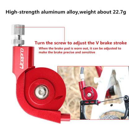 LitePro Bike V-Brake Stroke Converter(Red) - Bicycle Brake Parts by LitePro | Online Shopping UK | buy2fix