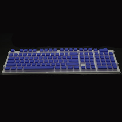 Pudding Double-layer Two-color 108-key Mechanical Translucent Keycap(Dark Blue) -  by buy2fix | Online Shopping UK | buy2fix