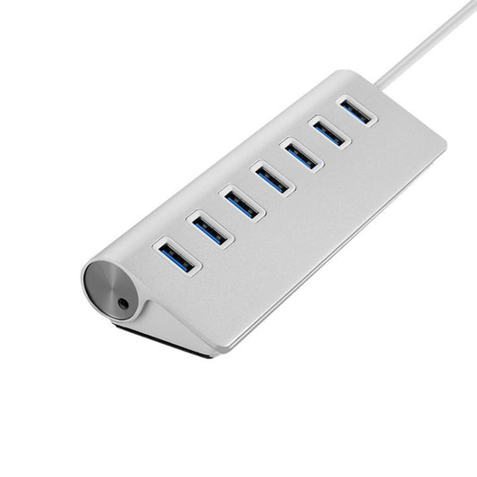 THL059 USB2.0 7 In 1 Aluminum Alloy HUB(7 Ports) - USB 2.0 HUB by buy2fix | Online Shopping UK | buy2fix