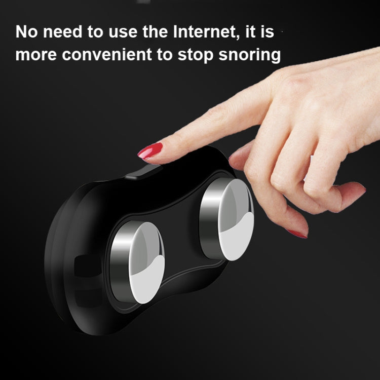 USB Rechargeable Smart Anti-snoring Device Home Snoring Corrector(Black) - Anti Snoring Tools by buy2fix | Online Shopping UK | buy2fix