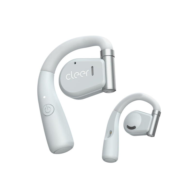 Cleer Call Noise Cancelling Music Gaming Swivel Over-Ear Wireless Bluetooth Earphones(White) - Bluetooth Earphone by Clear | Online Shopping UK | buy2fix