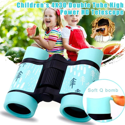 4X30 Binocular Telescope Bird Watching Telescope Gifts for Children(Rain Season Yellow) - Binoculars by buy2fix | Online Shopping UK | buy2fix