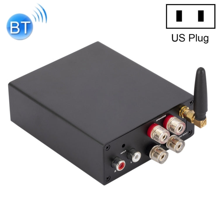 Bluetooth 5.0 Hi-Fi Stereo Audio Digital Power Amplifier(US Plug) - Amplifier by buy2fix | Online Shopping UK | buy2fix