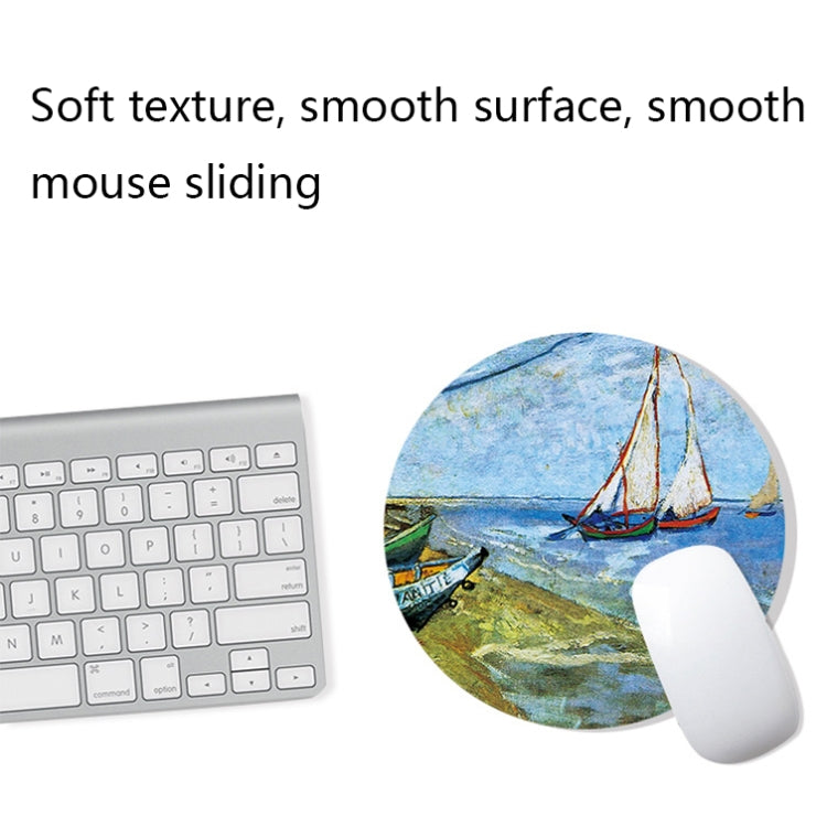 300x800x1.5mm Unlocked Am002 Large Oil Painting Desk Rubber Mouse Pad(Wheat Field) - Mouse Pads by buy2fix | Online Shopping UK | buy2fix