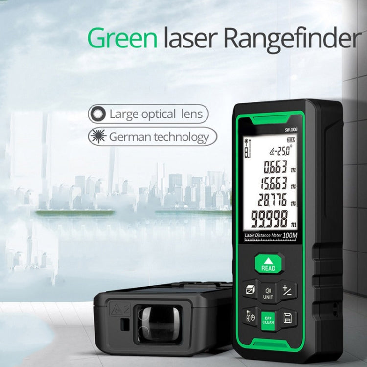 SNDWAY SW70G High-precision Indoor and Outdoor Green Laser Rangefinder, Distance: 70m - Consumer Electronics by SNDWAY | Online Shopping UK | buy2fix