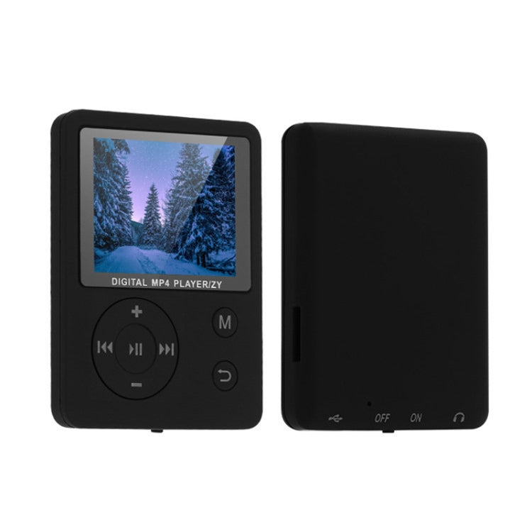 T69 Card Lyrics Synchronization Lossless Sound Quality MP4 Player, Style: Cross Button(Black) - Consumer Electronics by buy2fix | Online Shopping UK | buy2fix