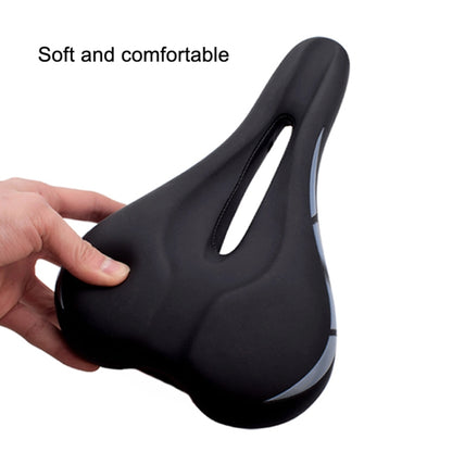 FMFXTR Bicycle Cushion Comfortable Hollow Breathable Saddle(Black) - Outdoor & Sports by FMFXTR | Online Shopping UK | buy2fix
