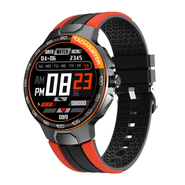 Wearkey E15 1.28 Inch Smart Heart Rate Monitoring Touch Screen Watch(Orange) - Smart Watches by Wearkey | Online Shopping UK | buy2fix