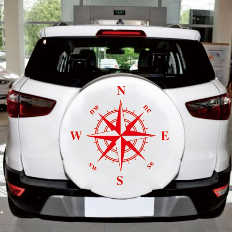 D-336 Car Compass Graphic Sticker Hood Car Body Universal Sticker(Blue) - In Car by buy2fix | Online Shopping UK | buy2fix