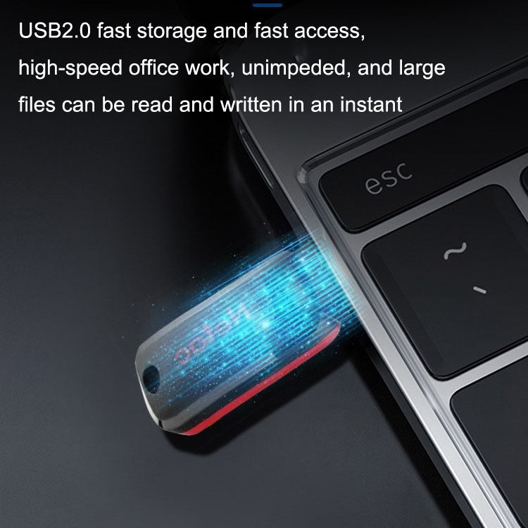 Netac U197 Office File High Speed USB Flash Drive, Capacity: 16GB(Black) - USB Flash Drives by Netac | Online Shopping UK | buy2fix