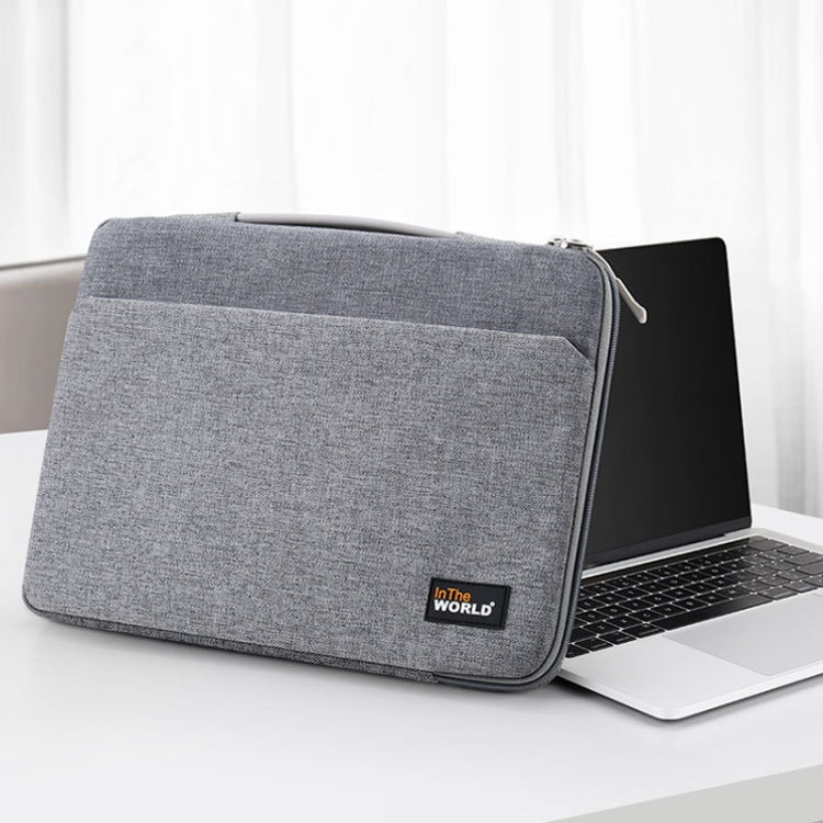 JRC Waterproof Laptop Tote Storage Bag, Size: 14 inches(Light Grey) - 14.1 inch by JRC | Online Shopping UK | buy2fix