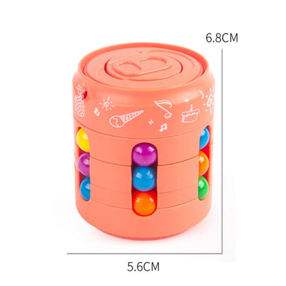 Finger Spinning Fidget Spinner Finger Rotating Easy(Orange) - Spinning Toys by buy2fix | Online Shopping UK | buy2fix
