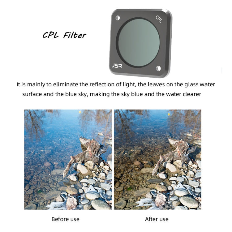 JUNESTAR Action Camera Filters For DJI Action 2,Style: Macro 10X - Lens Filter by JUNESTAR | Online Shopping UK | buy2fix