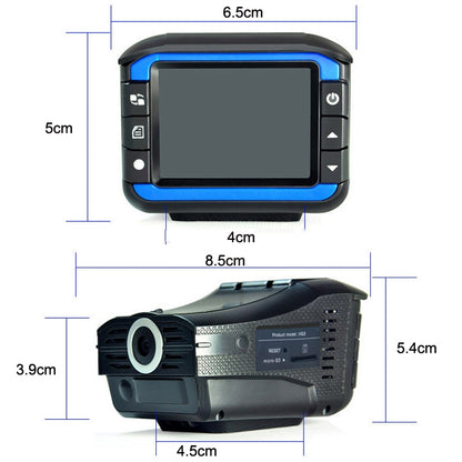 VG3 2 In 1 Electronic Dog Driving Recorder Vehicle Mobile Radar Warning Device -  by buy2fix | Online Shopping UK | buy2fix