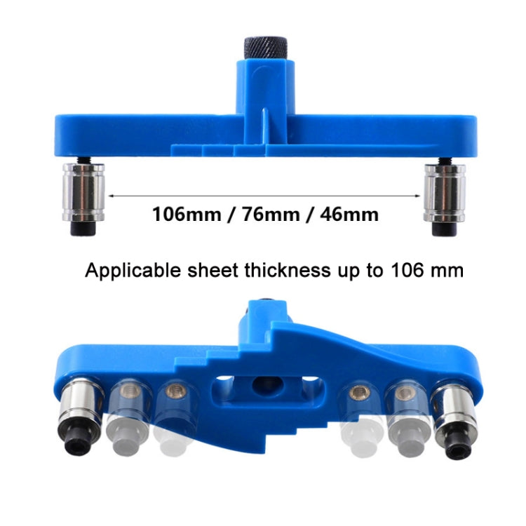 DIY Woodworking Hole Locator Self-Centering Marker, Model: Blue Drill Bit - Others by buy2fix | Online Shopping UK | buy2fix