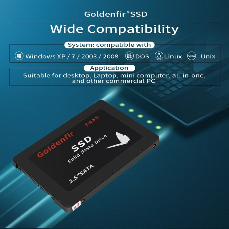 Goldenfir T650 Computer Solid State Drive, Flash Architecture: TLC, Capacity: 1TB - Computer & Networking by Goldenfir | Online Shopping UK | buy2fix