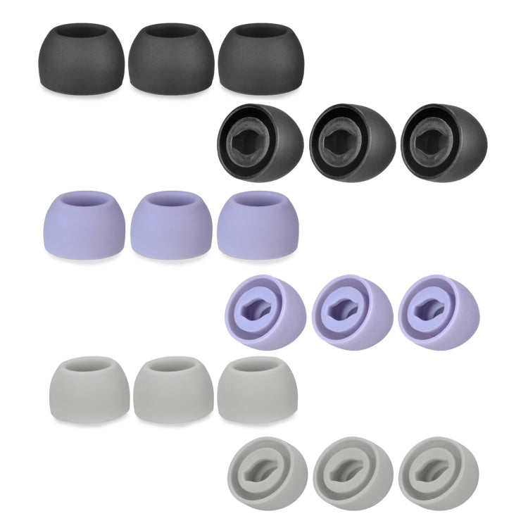 6 PCS Silicone Earplugs For TWS Samsung Galaxy Buds Pro(Medium Purple) - Apple Accessories by buy2fix | Online Shopping UK | buy2fix