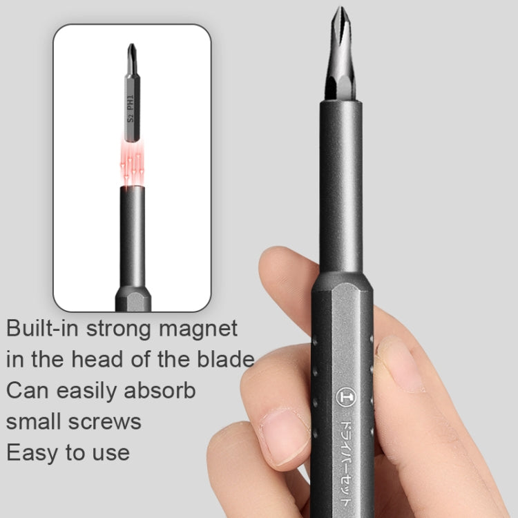 GREENER Screw Knife Set Disassembling Maintenance Tool, Series: 44 In 1 Aluminum Barrel - Repair & Spare Parts by buy2fix | Online Shopping UK | buy2fix