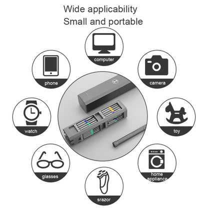 GREENER Screw Knife Set Disassembling Maintenance Tool, Series: 44 In 1 Aluminum Barrel - Repair & Spare Parts by buy2fix | Online Shopping UK | buy2fix