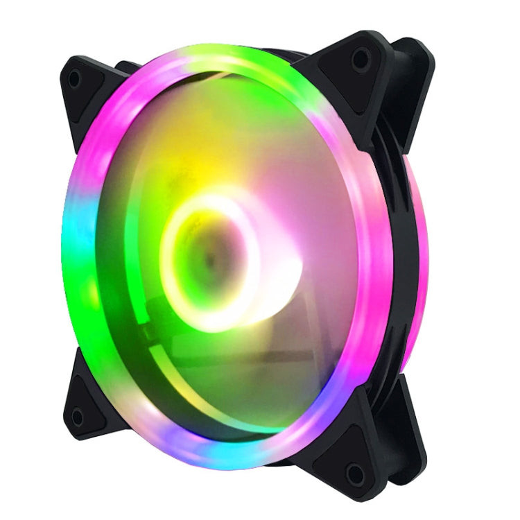 Computer CPU RGB luminous Radiator 8 Fans+Remote Control - Computer & Networking by buy2fix | Online Shopping UK | buy2fix