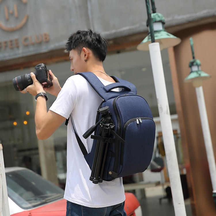 Cationic SLR Backpack Waterproof Photography Backpack with Headphone Cable Hole(Red) - Camera Accessories by buy2fix | Online Shopping UK | buy2fix