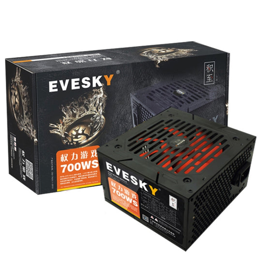 EVESKY  700WS  ATX 12V Computer Power Supply With 12cm Fan - PC Power Supplies by buy2fix | Online Shopping UK | buy2fix