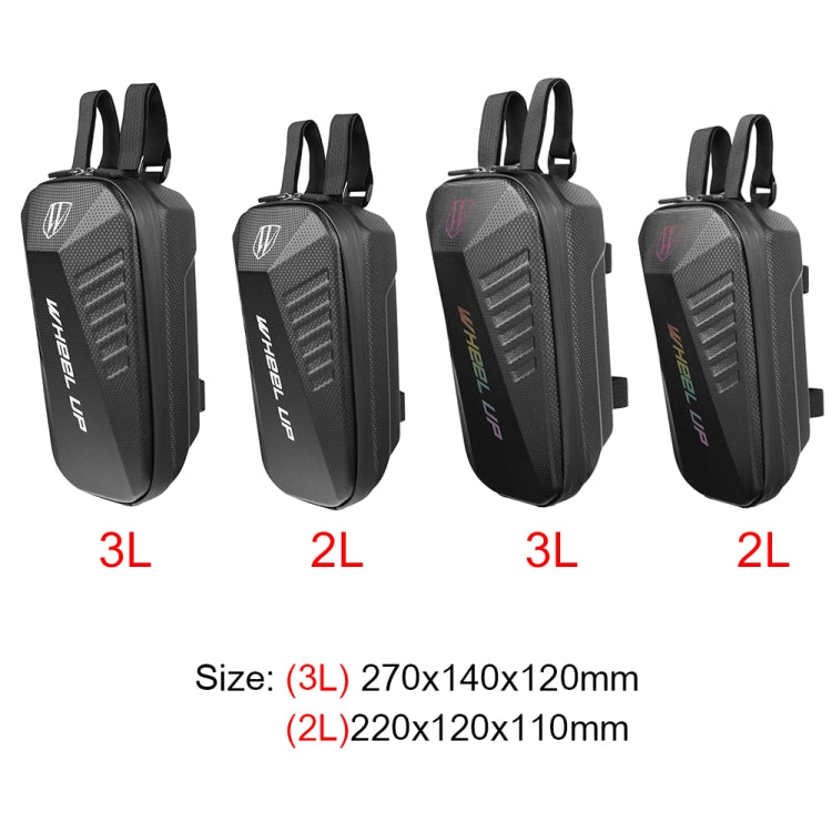 WHEEL UP X6  Electric Scooter Hard Shell Hanging Bag 3L(Colorful Logo) - Bicycle Bags by WHEEL UP | Online Shopping UK | buy2fix