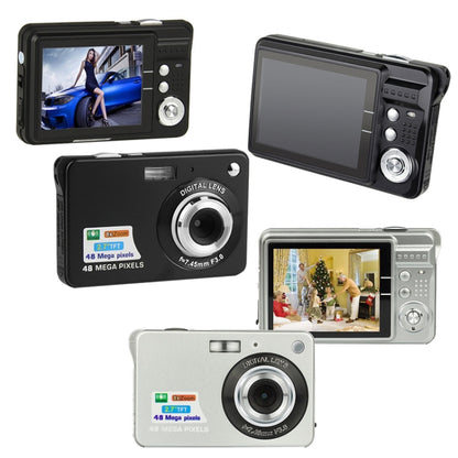 18 Million Pixel Entry-Level Digital Cameras Daily Recording Photos And Videos Macro Student Cameras(Silver) - Video Cameras by buy2fix | Online Shopping UK | buy2fix