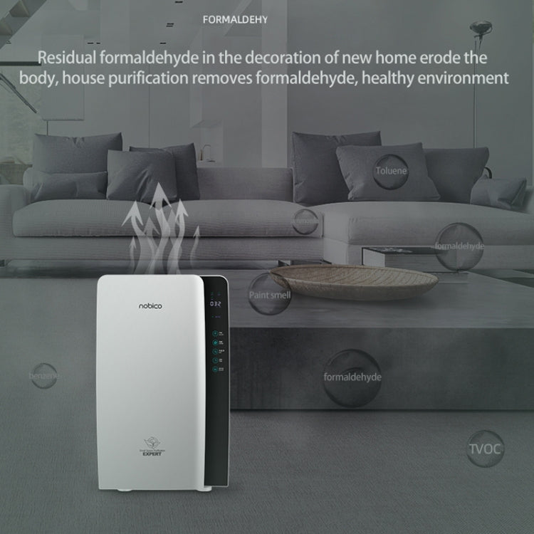 Nobico J001Plus Household Air Purifier, Style: WiFi(EU Plug) - Home & Garden by nobico | Online Shopping UK | buy2fix