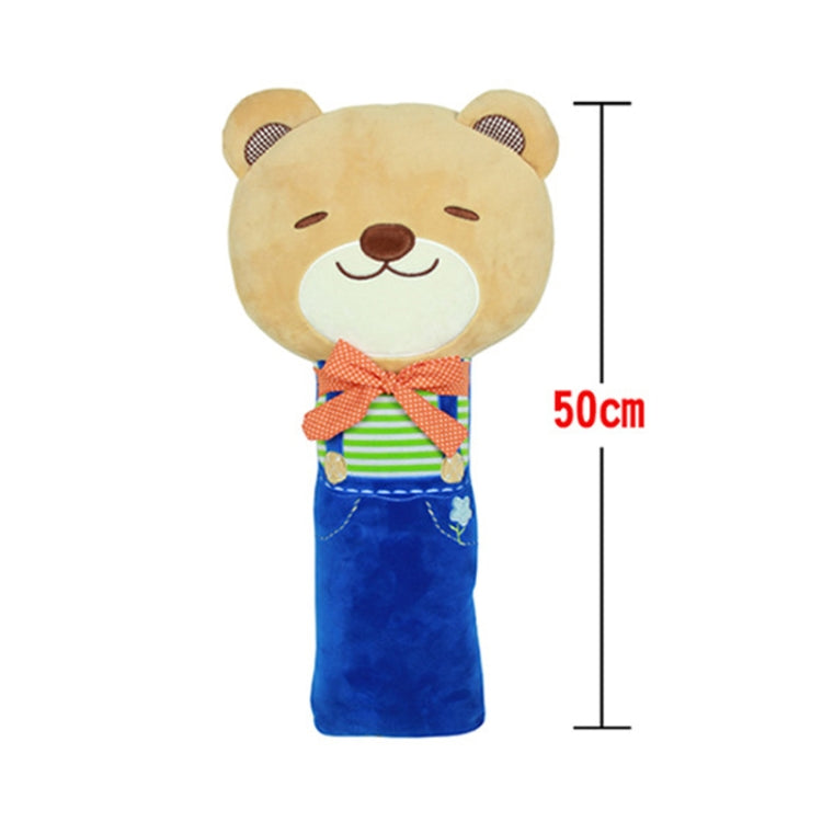 50cm Children Car Belt Cartoon Shoulder Protector Pillow(Rabbit 2) - In Car by buy2fix | Online Shopping UK | buy2fix