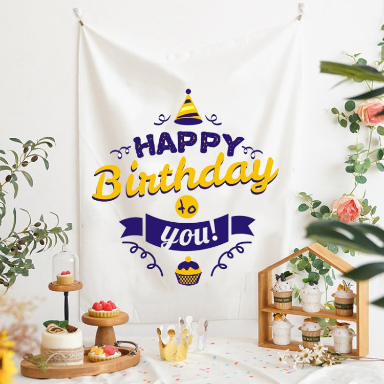 GT282 Birthday Background Cloth Party Scene Arranges Children Photos, Size: 150x200cm Velvet Cloth(4) - Camera Accessories by buy2fix | Online Shopping UK | buy2fix