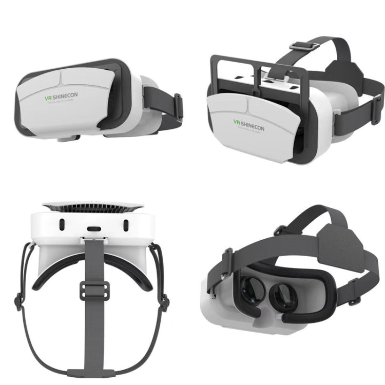 VRSHINECON G12 VR Glasses 3D Movie All In One Game Machine Immersive Virtual Reality Glasses(White) - Consumer Electronics by VRSHINECON | Online Shopping UK | buy2fix