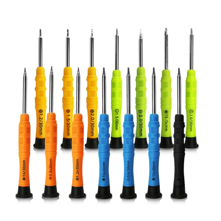 20pcs Mini Screwdriver Anti-Slip Mobile Phone Disassembly Maintenance Tools, Series: T4 - Repair & Spare Parts by buy2fix | Online Shopping UK | buy2fix