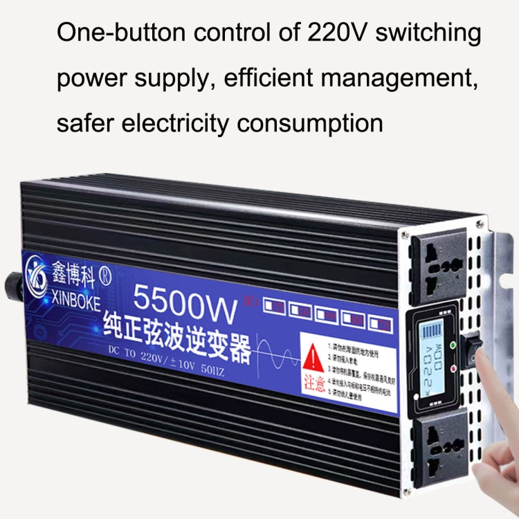 XINBOKE High Power Household Car Sine Wave Inverter 72V 1600W To 220V 800W(Single Display) - In Car by XINBOKE | Online Shopping UK | buy2fix