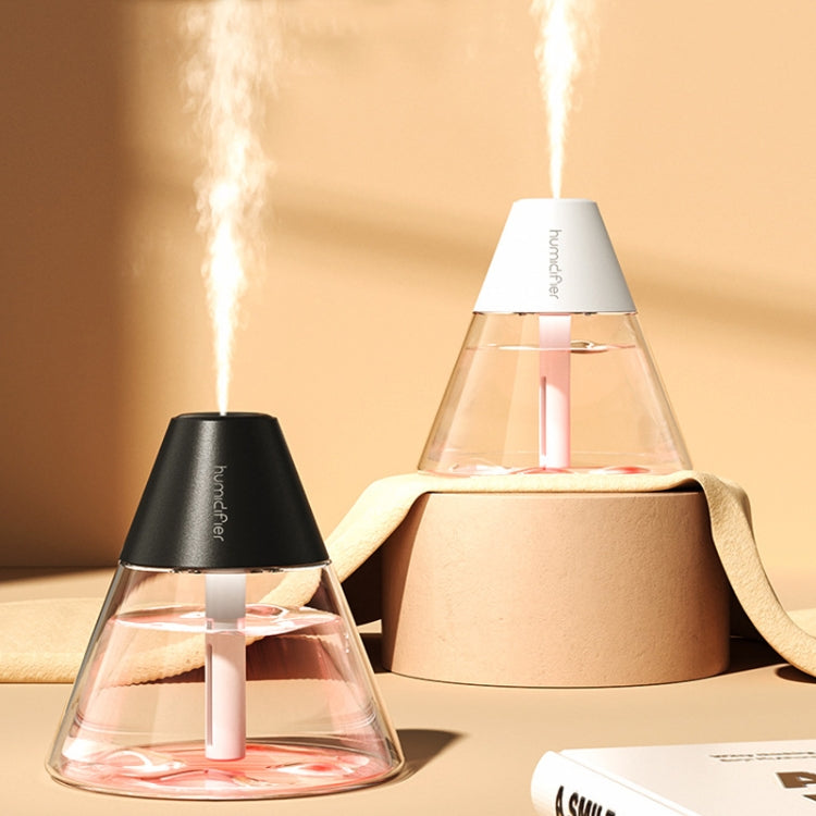 Household Desktop Mini Volcano Humidifier Air Purifier(Black) - Air Purifiers & Parts by buy2fix | Online Shopping UK | buy2fix