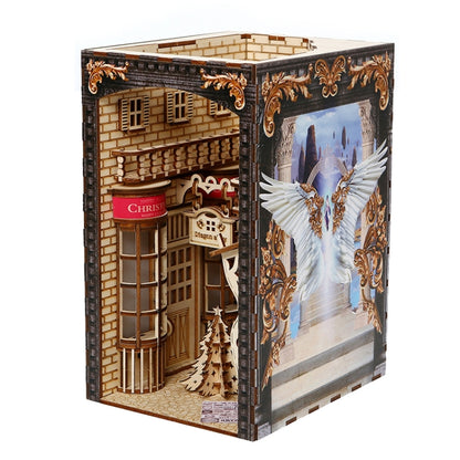 Diagon Alley Christmas 3D Wooden Puzzle Toys DIY Handmade Ornaments - Puzzle Toys by buy2fix | Online Shopping UK | buy2fix