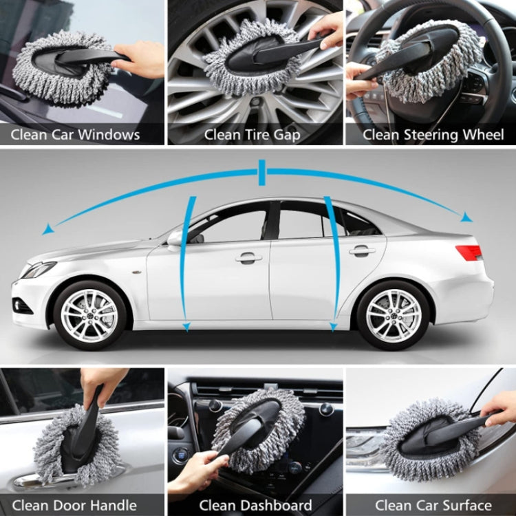 6pcs/Set Gloves Dusting Tire Brush Car Cleaning Brush Set(A Model) - In Car by buy2fix | Online Shopping UK | buy2fix