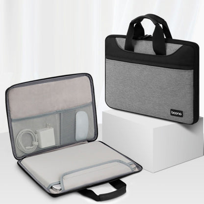 Baona BN-I003 Oxford Cloth Full Open Portable Waterproof Laptop Bag, Size: 11/12 inches(Black) -  by Baona | Online Shopping UK | buy2fix
