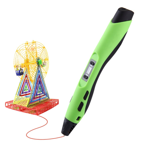 SL-300A  3D Printing Pen 8 Speed Control High and Low Temperature Version Support PLA/ABS/PCL Filament(Green) - Consumer Electronics by buy2fix | Online Shopping UK | buy2fix