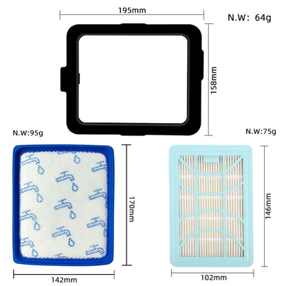 For Philips FC9732 FC9728 FC9735 Vacuum Cleaner Air Filter 1 Air Outlet - Consumer Electronics by buy2fix | Online Shopping UK | buy2fix