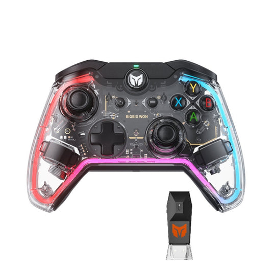 BIGBIGWON C1 S+R90 RGB Light Wired Gamepad Controller For PC/Switch - Gamepads by buy2fix | Online Shopping UK | buy2fix