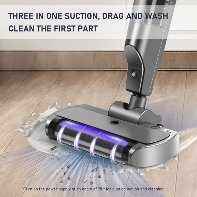 XM001 Smart Wireless Electric Vacuum Cleaner Sweeping and Mopping Integrated Floor Washer, Spec: 3800pa Gray - Handheld Cleaner & Mops by buy2fix | Online Shopping UK | buy2fix