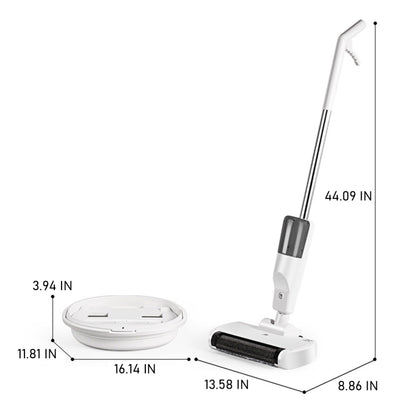 XM001 Smart Wireless Electric Vacuum Cleaner Sweeping and Mopping Integrated Floor Washer, Spec: 4300pa White - Handheld Cleaner & Mops by buy2fix | Online Shopping UK | buy2fix