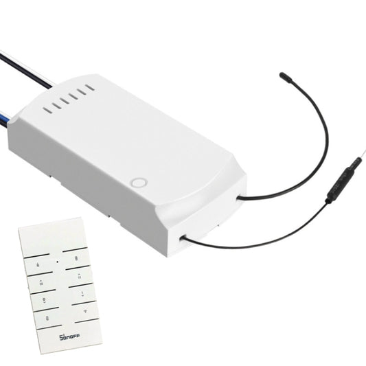 SONOFF iFan04-L APP Remote Control Smart Fan Light Switch Support Tmall Genie(100V-120V) - Smart Switch by buy2fix | Online Shopping UK | buy2fix