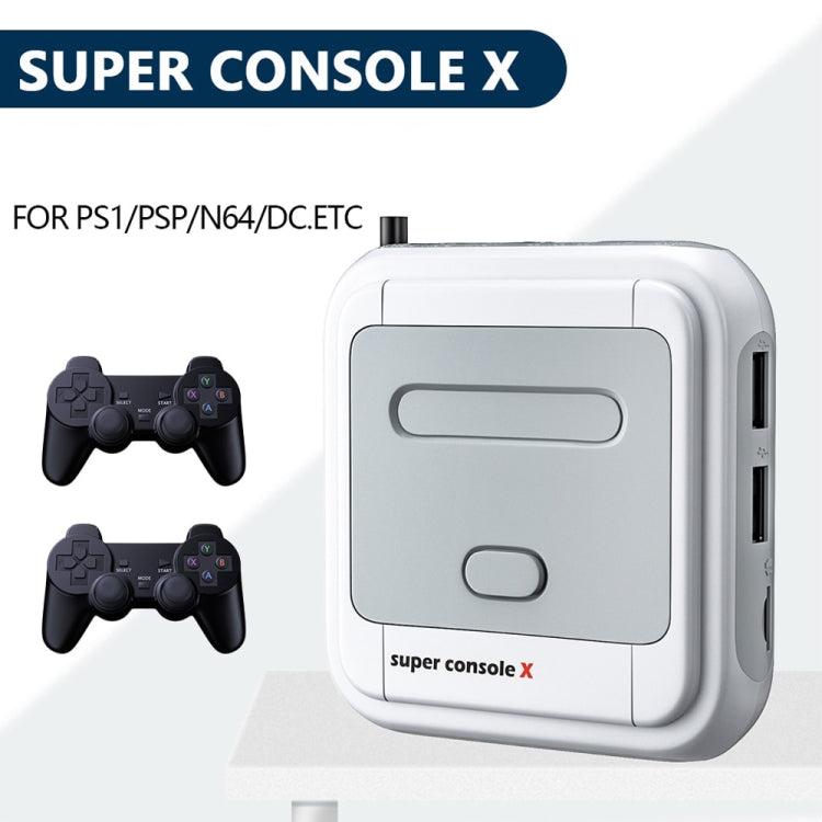 Super Console X 256GB 50000+ Games Wireless 4K HD 3D Double Game Console Box, US Plug - Pocket Console by buy2fix | Online Shopping UK | buy2fix