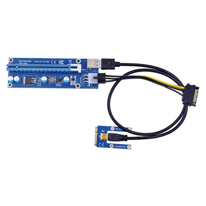 PCE164P-N03 VER006C Mini PCI-E 1X To 16X Riser For Laptop External Image Card, Spec: Blackboard 4pin - Add-on Cards by buy2fix | Online Shopping UK | buy2fix