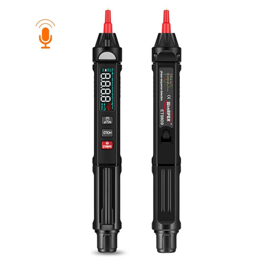 WinAPEX  ET8909  Digital Multimeter Voltage Test Pen Capacitance Meter Diode NVC Tester - Digital Multimeter by WinAPEX | Online Shopping UK | buy2fix