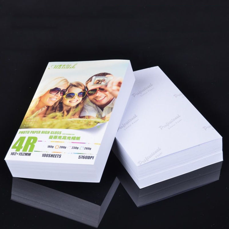 Mandik 4R 6-Inch One Side Glossy Photo Paper For Inkjet Printer Paper Imaging Supplies, Spec: 180gsm 500 Sheets - Printer Accessories by buy2fix | Online Shopping UK | buy2fix