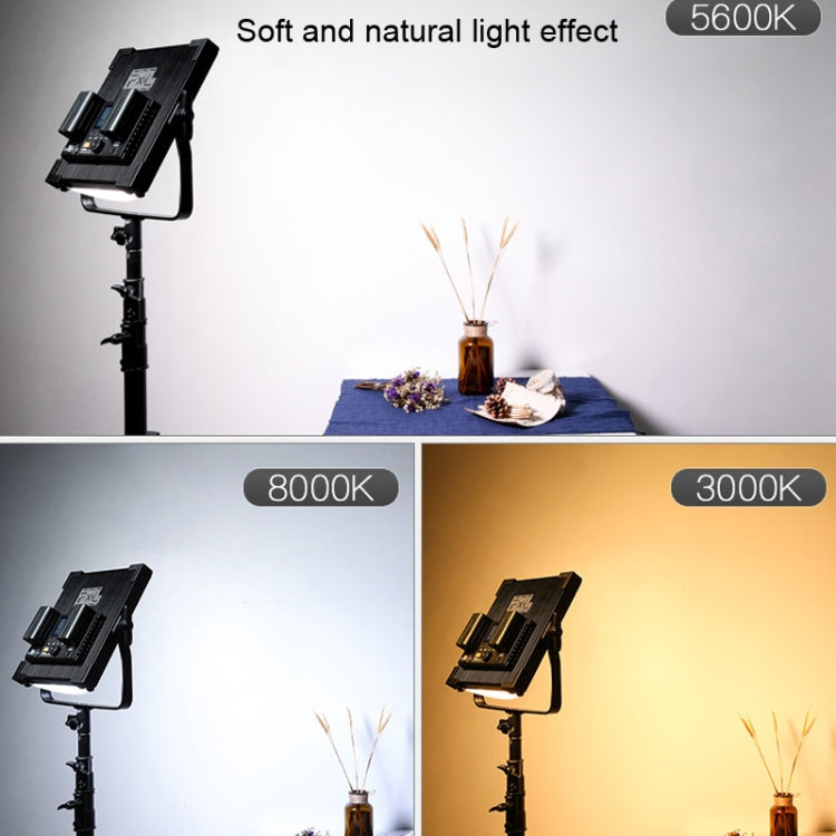 Pixel P45C RGB Dual Color Temperature Fill Light Live Photography Portable Outdoors 80W Square Soft Light(Single Lamp With Baffle+UK Plug Adapter) -  by Pixel | Online Shopping UK | buy2fix